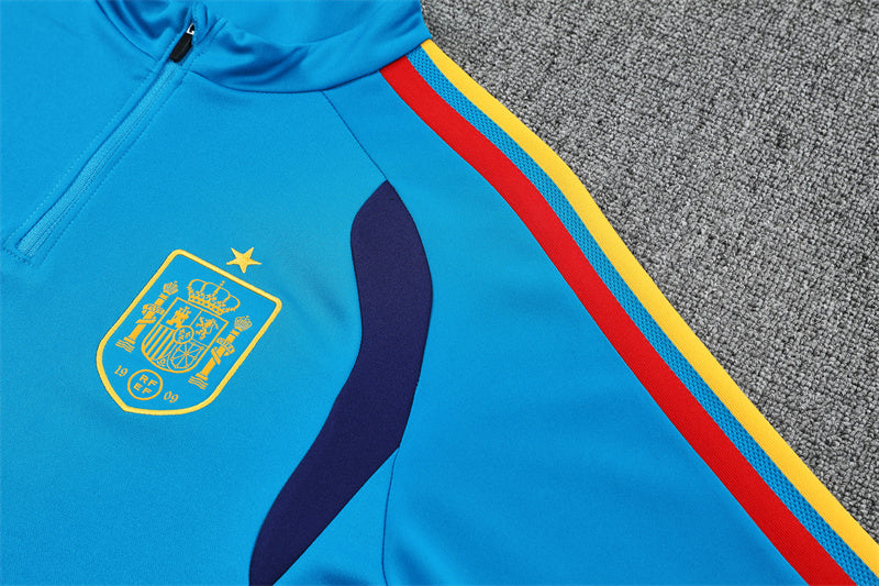 Survetement Espagne Training Homme/Enfant 2026 2027 Bleu