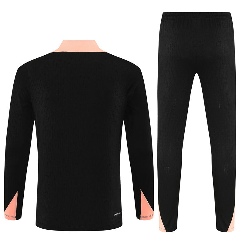 Survetement France Training Homme/Enfant 2025 2026 Noir