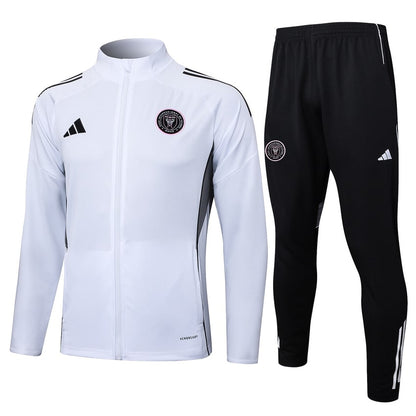 Survetement Inter Miami Veste Homme/Enfant  2025 2026 Blanc Noir