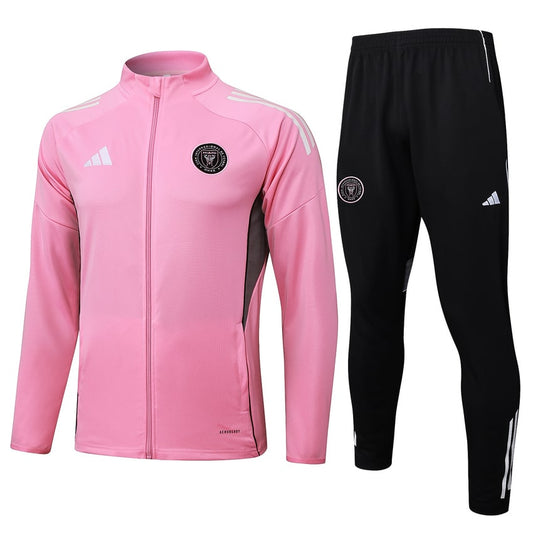 Survetement Inter Miami Veste Homme/Enfant  2025 2026 Rose Clair