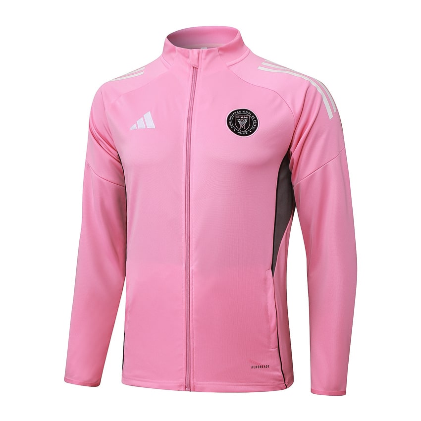 Survetement Inter Miami Veste Homme/Enfant  2025 2026 Rose Clair