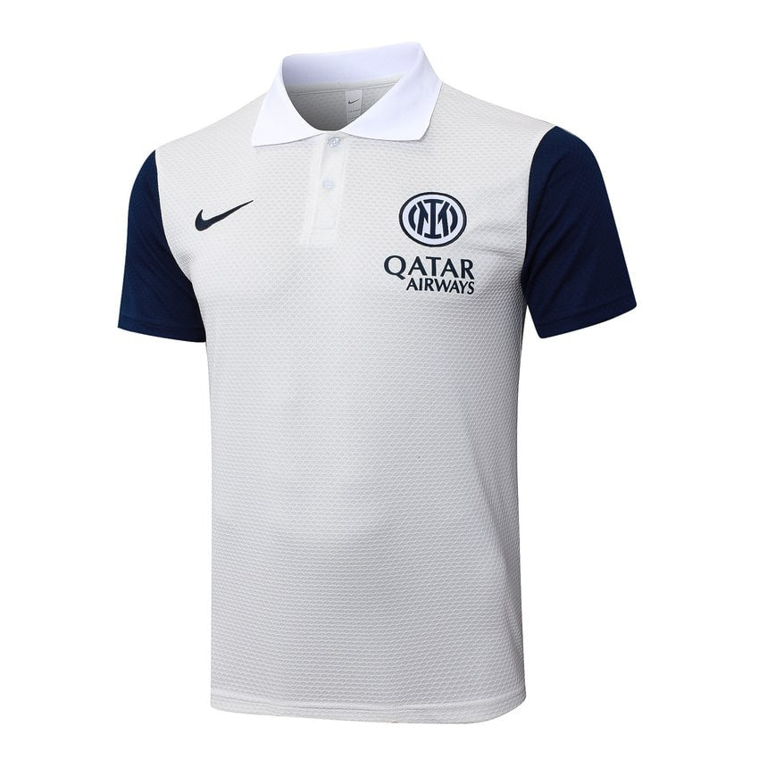 Polo Inter Milan Homme 2025 2026 Blanc