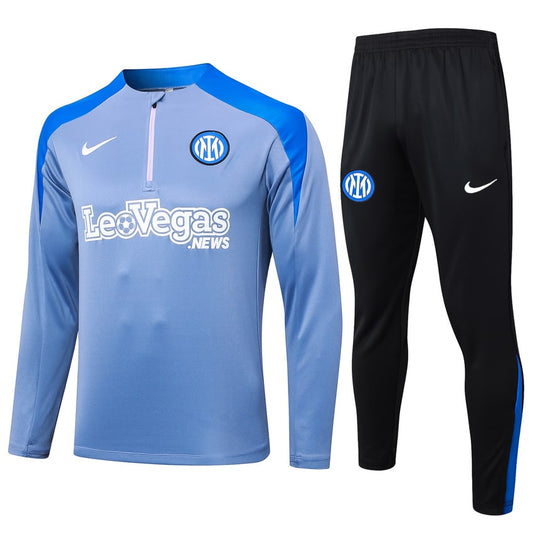 Survetement Inter Milan Training Homme/Enfant 2025 2026 Bleu Ciel