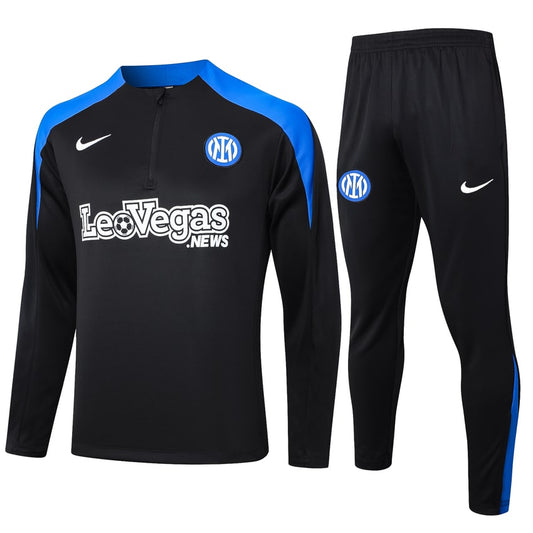 Survetement Inter Milan Training Homme/Enfant 2025 2026 Noir