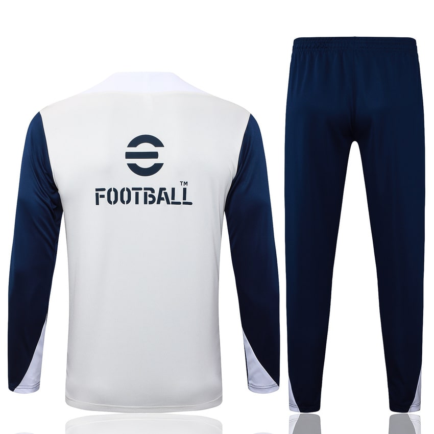 Survetement Inter Milan Training Homme/Enfant 2025 2026 Blanc Bleu