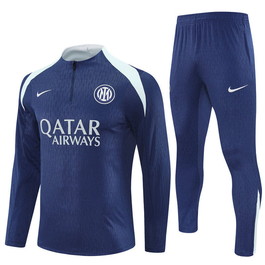 Survetement Inter Milan Training Homme/Enfant 2025 2026 Bleu Sombre