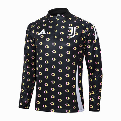 Survetement Juventus Veste Homme/Enfant  2024 2025 Blanc Clair