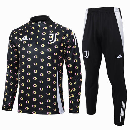 Survetement Juventus Veste Homme/Enfant  2024 2025 Blanc Clair