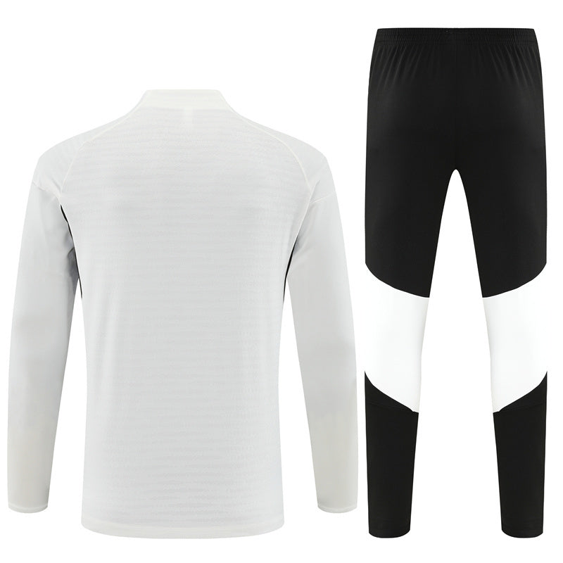 Survetement Liverpool Training Homme/Enfant 2025 2026 Blanc Noir