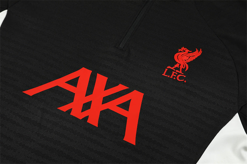 Survetement Liverpool Training Homme/Enfant 2025 2026 Noir