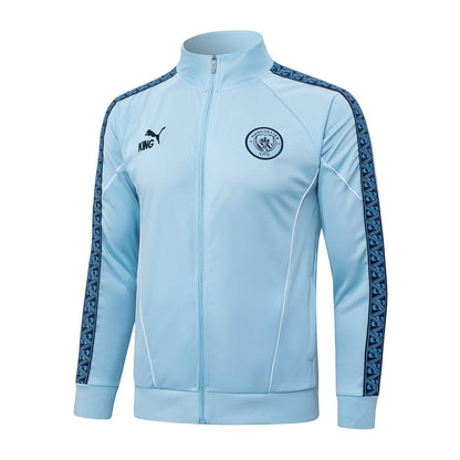 Survetement Manchester City Training Homme/Enfant 2025 2026 Bleu Clair