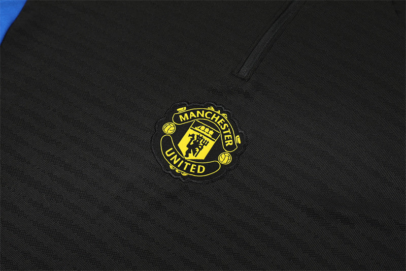 Survetement Manchester United Training Homme/Enfant 2025 2026 Noir