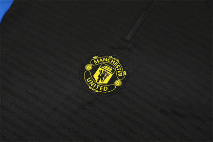 Survetement Manchester United Training Homme/Enfant 2025 2026 Noir