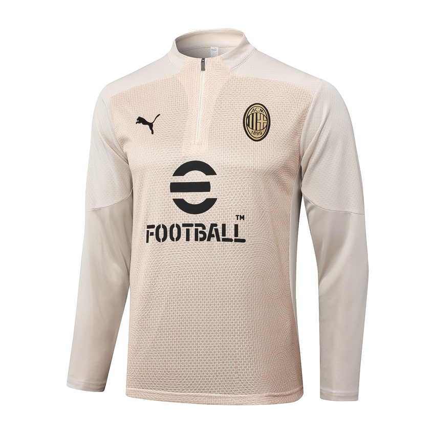 Survetement Milan AC Training Homme/Enfant 2024 2025 Beige