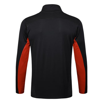 Survetement Milan AC Veste Homme/Enfant  2024 2025 Noir