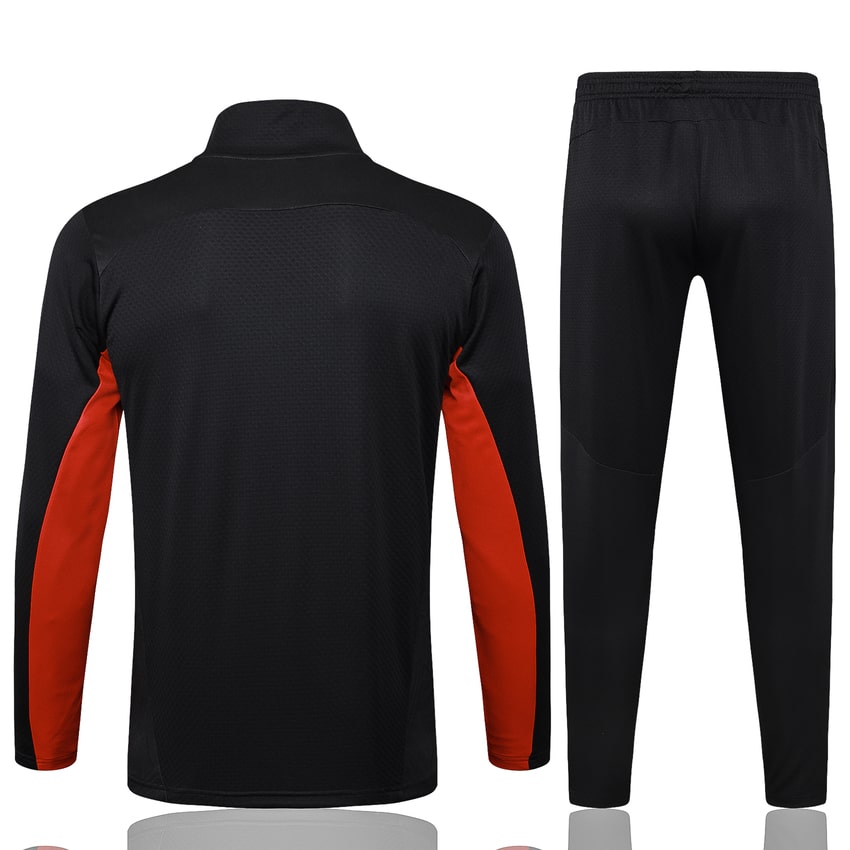 Survetement Milan AC Veste Homme/Enfant  2024 2025 Noir