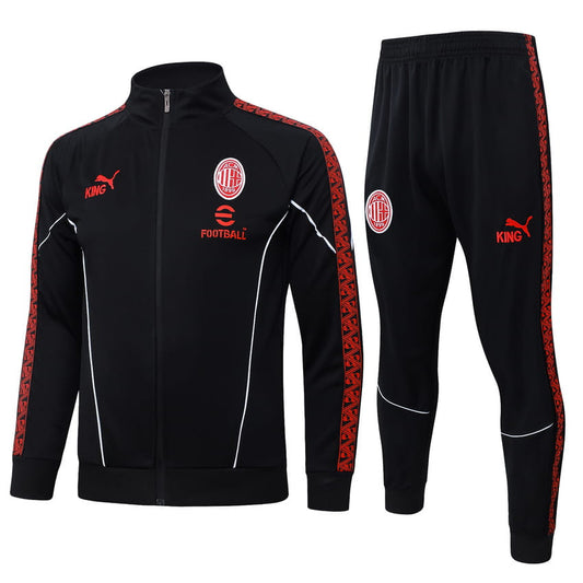 Survetement Milan AC Veste Homme/Enfant 2025 2026 Noir