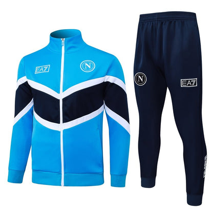Survetement Naples Veste Homme/Enfant 2025 2026 Bleu Ciel