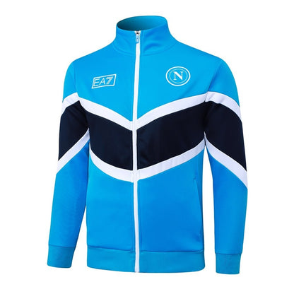 Survetement Naples Veste Homme/Enfant 2025 2026 Bleu Ciel