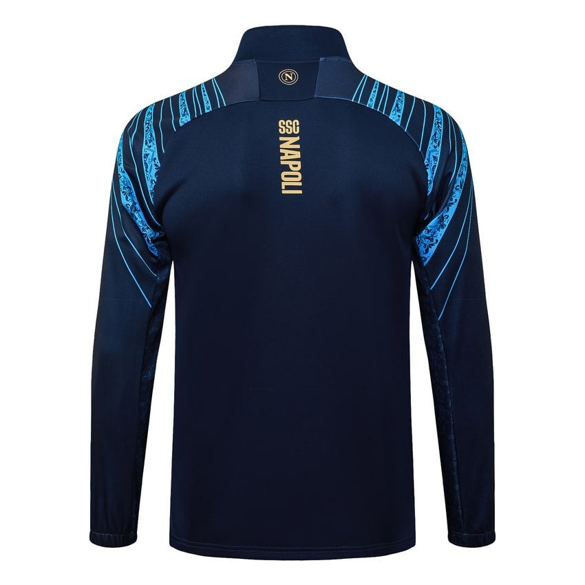 Survetement Naples Veste Homme/Enfant 2025 2026 Bleu Sombre