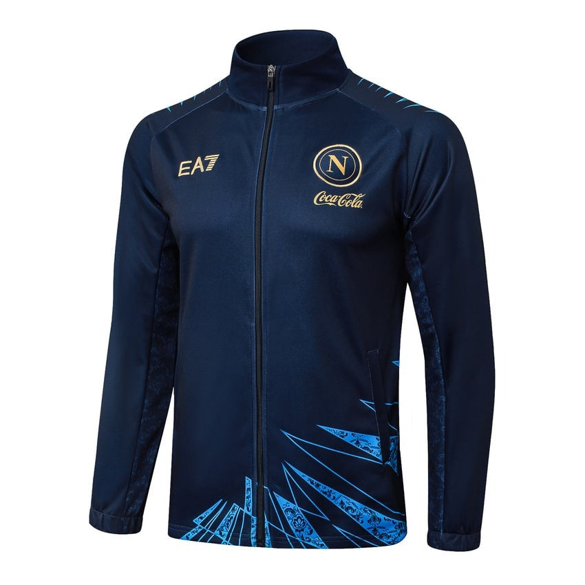 Survetement Naples Veste Homme/Enfant 2025 2026 Bleu Sombre