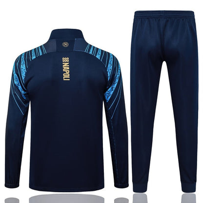 Survetement Naples Veste Homme/Enfant 2025 2026 Bleu Sombre