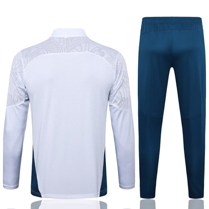 Survetement Marseille OM Training Homme/Enfant 2025 2026 Blanc
