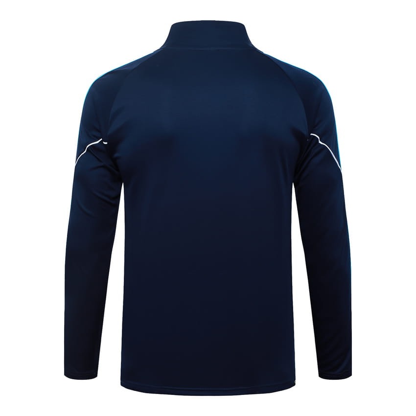 Survetement Marseille OM Training Homme/Enfant 2025 2026 Bleu Marine