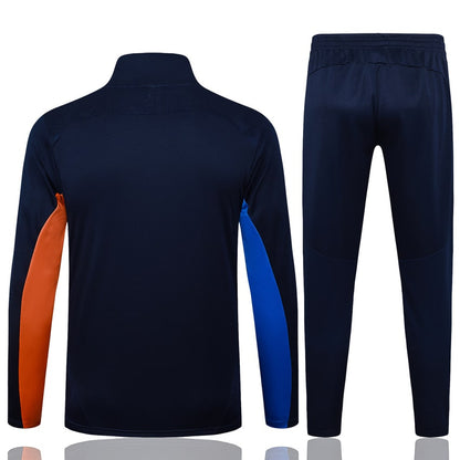 Survetement Marseille OM Veste Homme/Enfant  2025 2026 Bleu