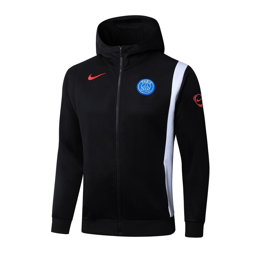 Survetement PSG Sweat Homme/Enfant 2025 2026 Noir Blanc