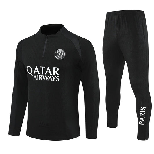 Survetement PSG Training Homme/Enfant 2025 2026 Noir
