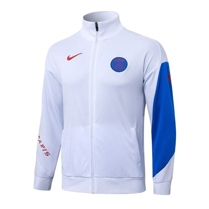 Survetement PSG Veste Homme/Enfant 2025 2026 Blanc