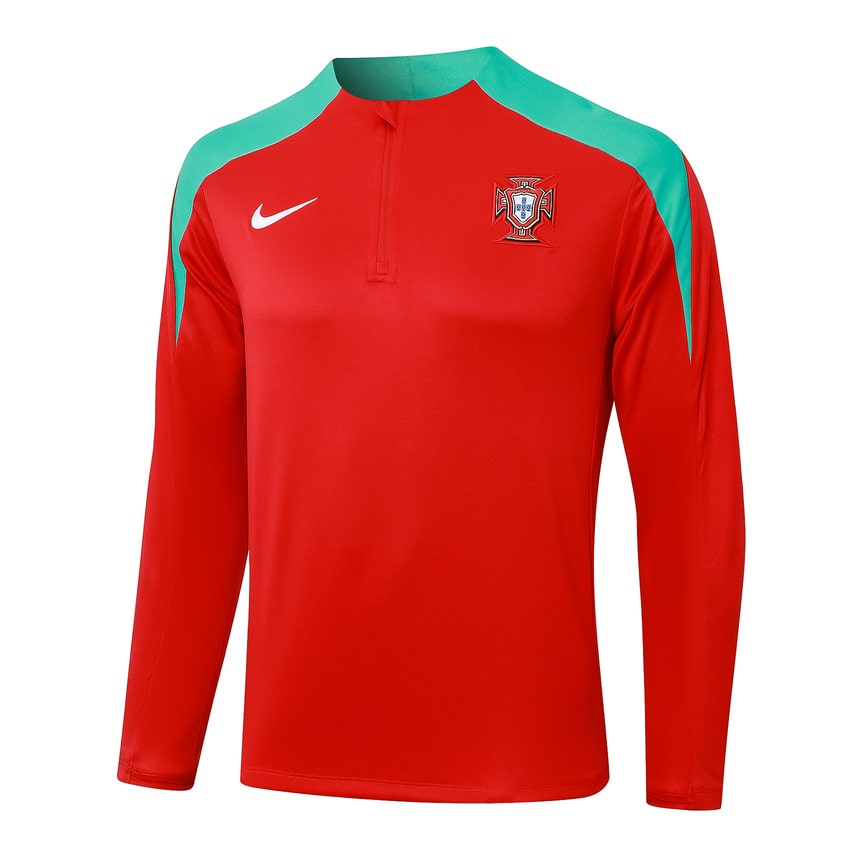 Survetement Portugal Training Homme/Enfant 2024 2025 Rouge