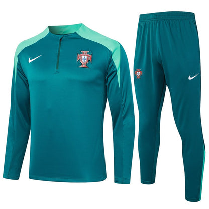 Survetement Portugal Training Homme/Enfant 2024 2025 Vert