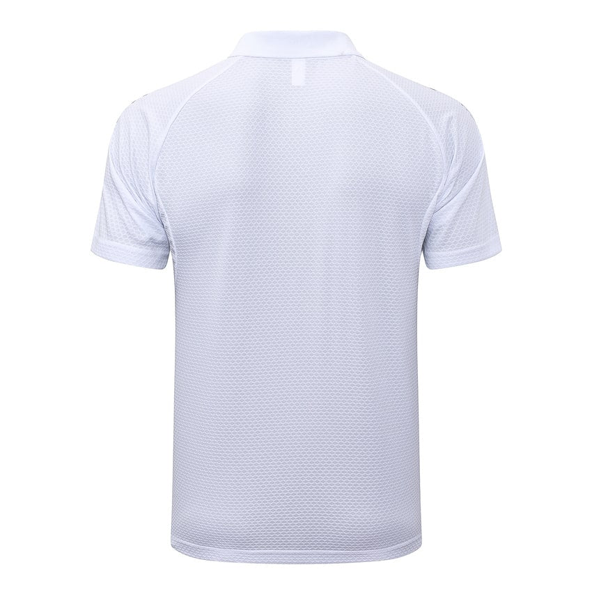 Polo Real Madrid Homme 2025 2026 Blanc Bleu