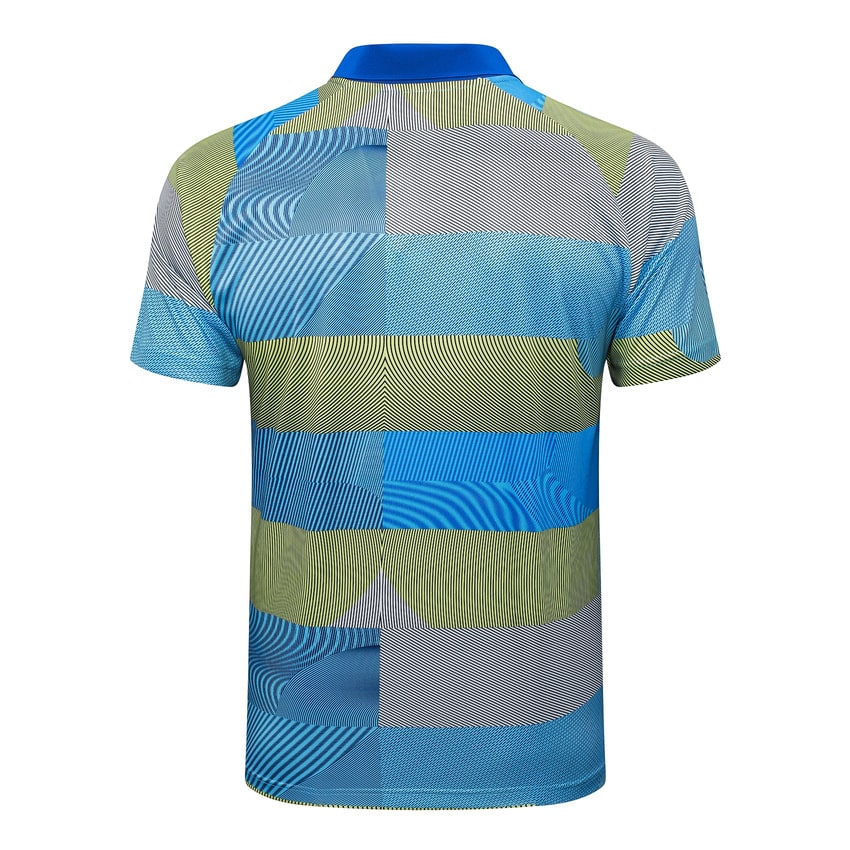 Polo Real Madrid Homme 2025 2026 Bleu Vert