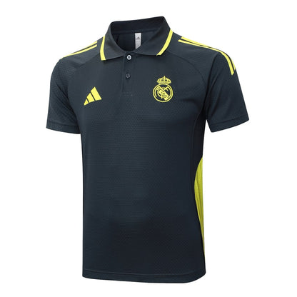 Polo Real Madrid Homme 2025 2026 Noir Nuit