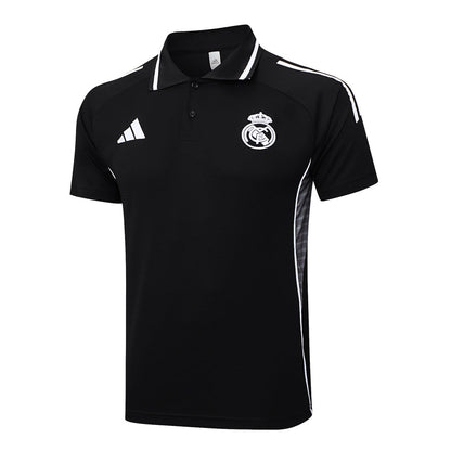 Polo Real Madrid Homme 2025 2026 Noir Sombre