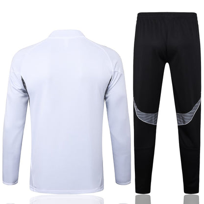 Survetement Real Madrid Training Homme/Enfant 2025 2026 Blanc Clair