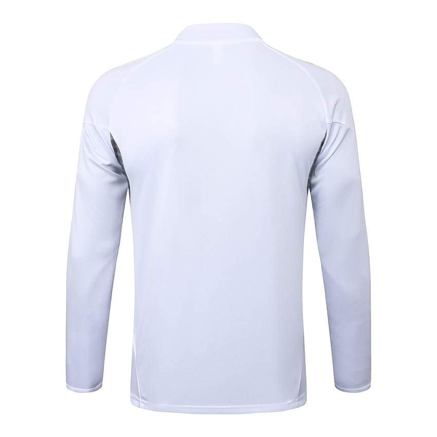 Survetement Real Madrid Training Homme/Enfant 2025 2026 Blanc Clair