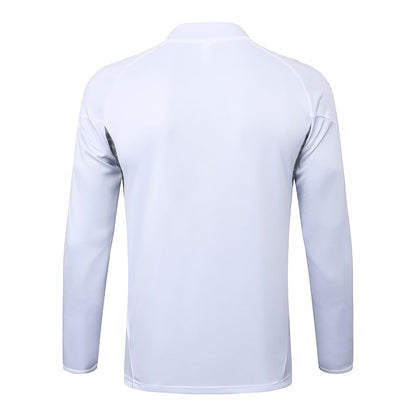 Survetement Real Madrid Training Homme/Enfant 2025 2026 Blanc Clair