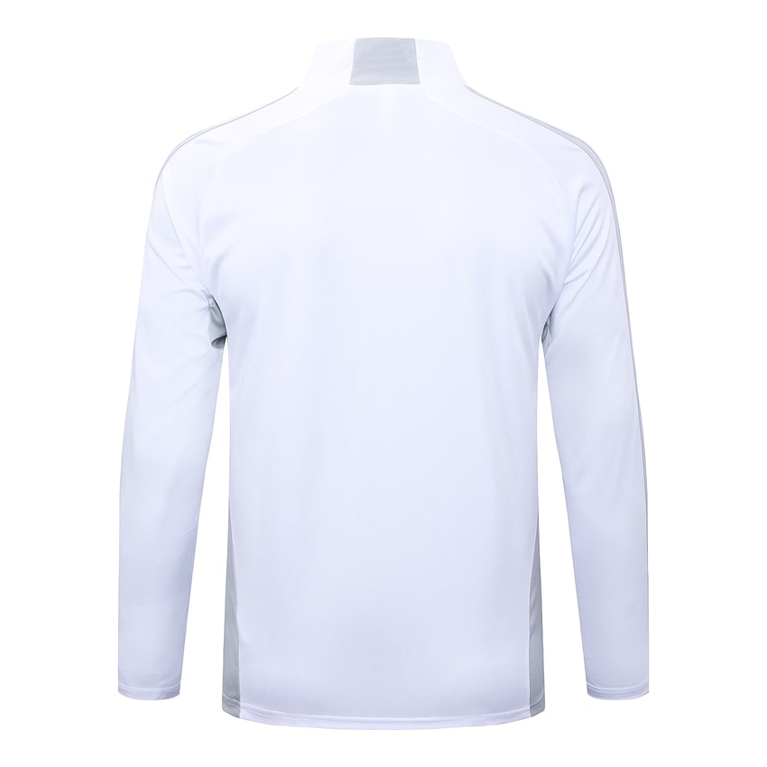Survetement Real Madrid Training Homme/Enfant 2025 2026 Blanc Gris