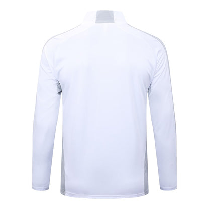 Survetement Real Madrid Training Homme/Enfant 2025 2026 Blanc Gris