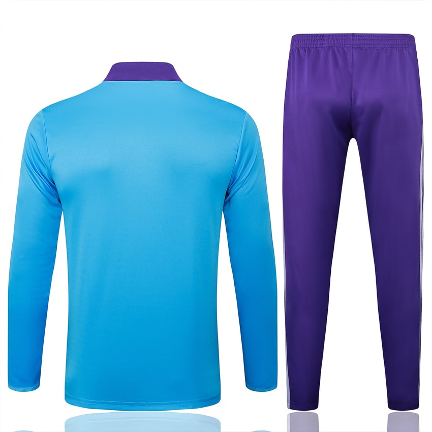 Survetement Real Madrid Training Homme/Enfant 2025 2026 Bleu Ciel