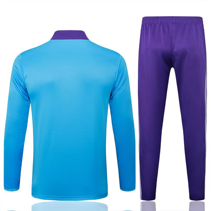 Survetement Real Madrid Training Homme/Enfant 2025 2026 Bleu Ciel