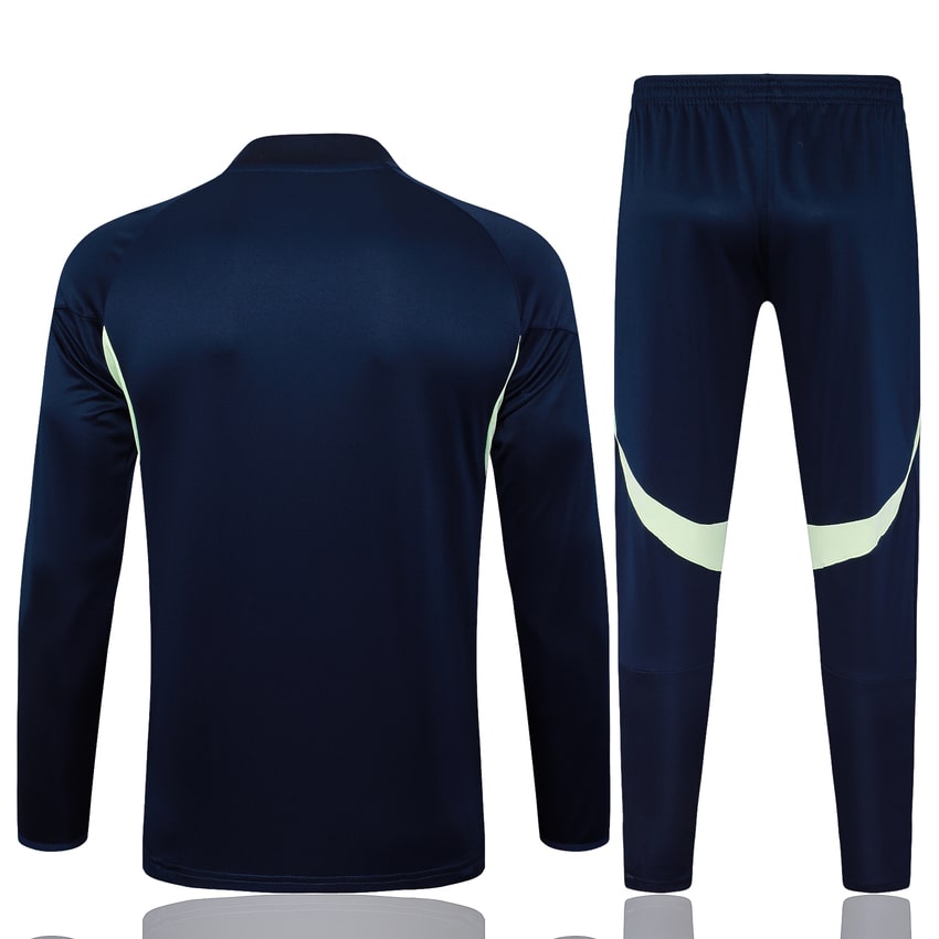 Survetement Real Madrid Training Homme/Enfant 2025 2026 Bleu Sombre
