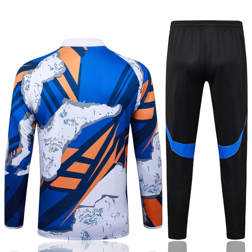 Survetement Real Madrid Training Homme/Enfant 2025 2026 Bleu Tache