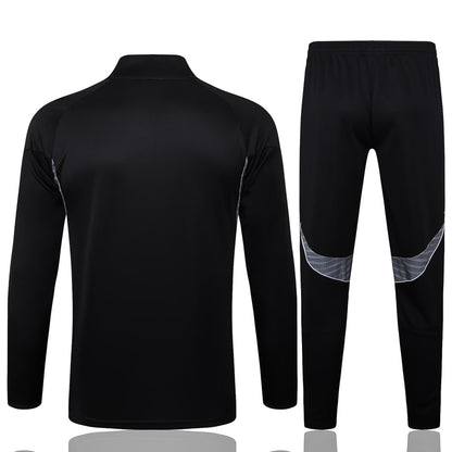 Survetement Real Madrid Training Homme/Enfant 2025 2026 Noir Sombre