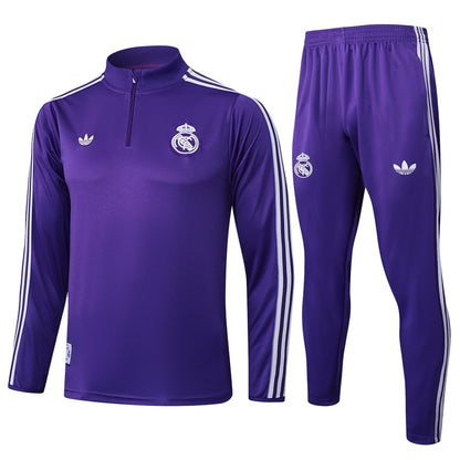 Survetement Real Madrid Training Homme/Enfant 2025 2026 Violet