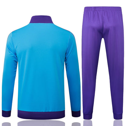 Survetement Real Madrid Veste Homme/Enfant  2025 2026 Bleu Ciel